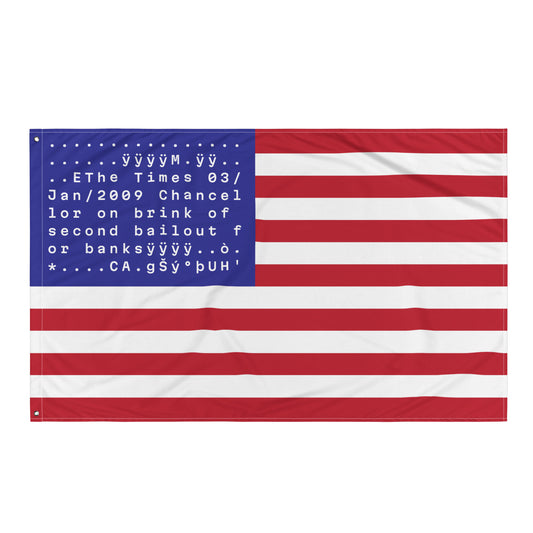 United States Bitcoin Flag